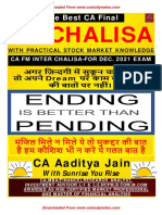 CA Inter FM Chalisa by CA Aaditya Jain For Dec.21 Exam Only