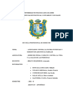 Atentados Contra La Patria Potestad Omisión de Asistencia Familar