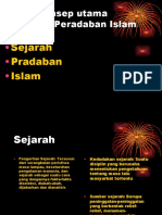 Tiga Konsep Utama Sejarah Peradaban Islam