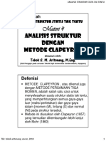 Materi 4: Analisis Struktur Dengan Metode Clapeyron