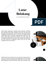 Latar Belakang: Let's Start With The First Set of Slides