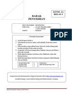 Soal Olimate 2019 - Level 2 A Kelas 3