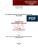Cubillas (2022) - El Control Judicial en La Etapa de Ejecución de La Pena (TS) (Pe)