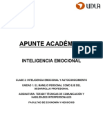 Apunte Académico: Inteligencia Emocional