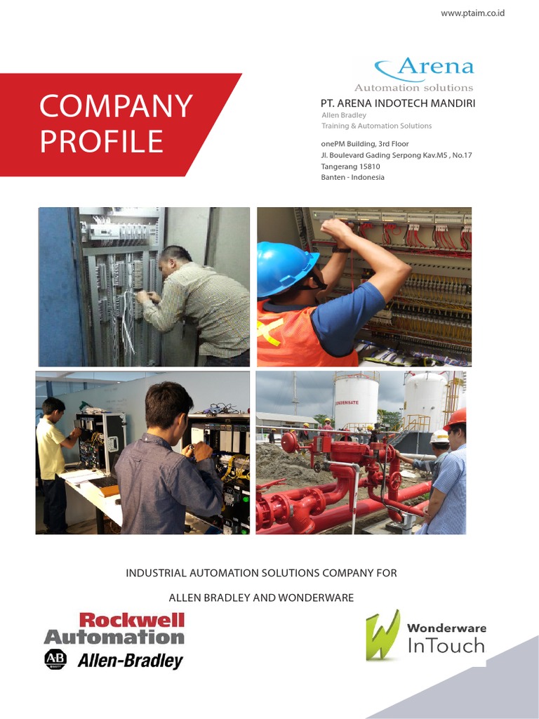 PT Arena Indotech Mandiri Overview | PDF | Scada | Programmable Logic ...