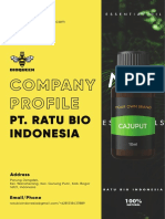 PT Ratu Bio Indonesia: Produksi Hand Sanitizer dan Desinfektan