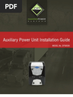 Auxiliary Power Unit Installation Guide: MODEL No. DPS6500