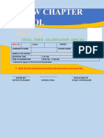 Candidate Admit Card