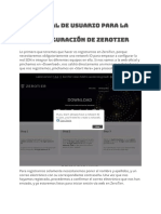 Manual de Usuario para La Configuración de Zerotier