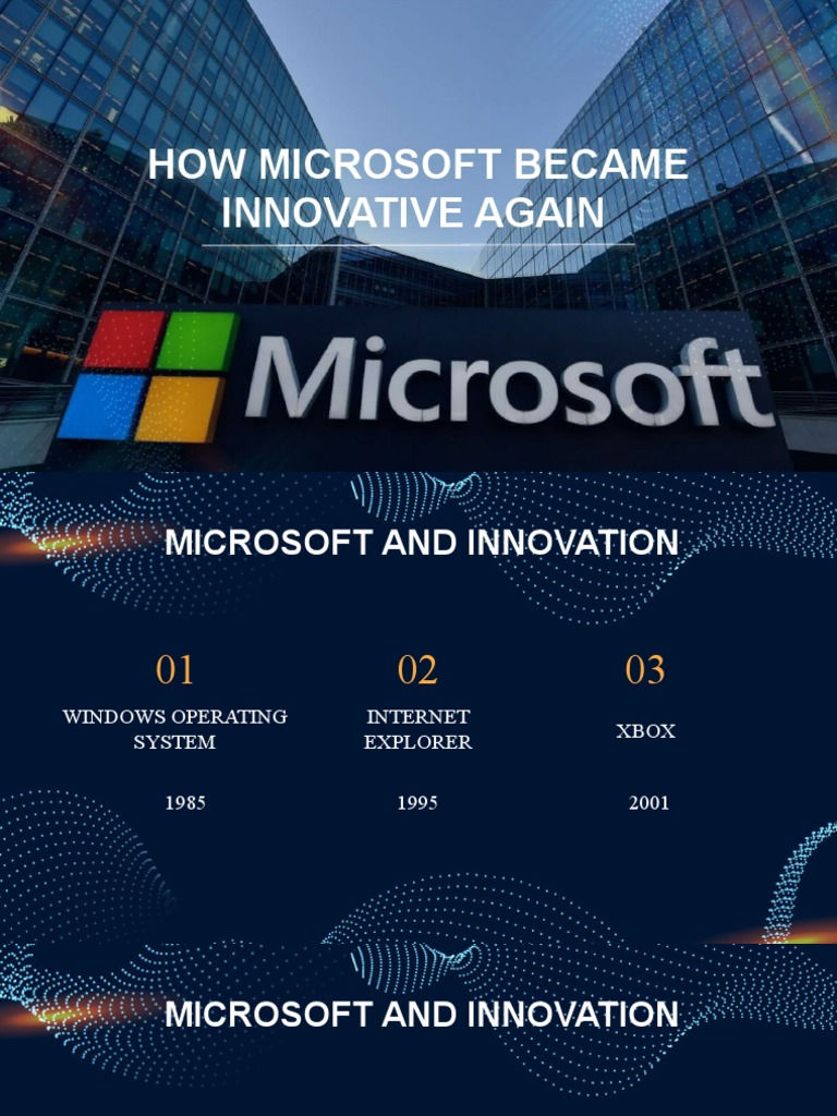 Microsoft’s Resurgence in Innovation | PDF | Art | Computers