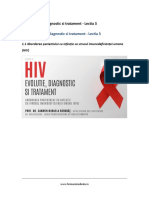 Lectia 3 - HIV - Evolutie, Diagnostic Si Tratament