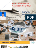 Positif Dan Kreatif Serta Aman Di Internet: Budaya Digital