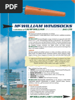 Industrial Windsock Specifications and Uses | PDF | Materials