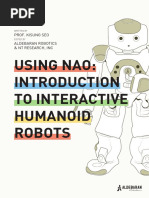 Using Nao: To Interactive Humanoid Robots: Prof. Kisung Seo Aldebaran Robotics & NT Research, Inc