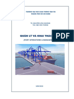 Quản Lý Và Khai Thác Cảng: (Port Operations & Management)