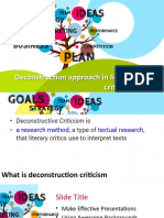 Deconstruction Approach in Literally Criticisms