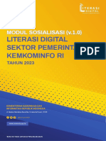 Literasi Digital Sektor Pemerintahan Kemkominfo Ri: Modul Sosialisasi (V.1.0) Modul Sosialisasi (V.1.0)