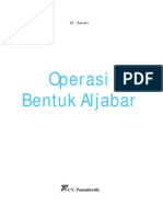 Operasi Bentuk Aljabar: D. Astuti