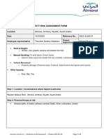 Risk Assessment