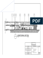 Longitudinal Section: Scale 1:200 Mts