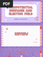 Equipotential Surfaces and Electric Field