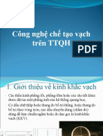 Công nghệ chế tạo vạch trên TTQH