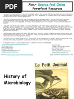 History of Microbiology Lecture PowerPoint VMCCT