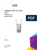 Répéteur Wifi Ac1200: Manuel D'Utilisation Du Modèle Ex6130