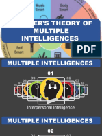 Gardner'S Theory of Multiple Intelligences