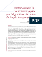 Arquitectura renacentista inacabada de Jerónimo Quijano