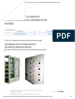 DC Power Supply in Medium Voltage Electrical Distribution System