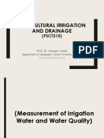 PSCT210 Agricultural Irrigation and Drainage-Second Session