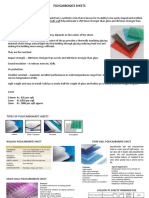 Polycarbonate Sheets