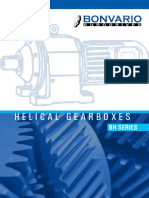 BH SERIES Helical Gearboxes Selection & Performance Tables