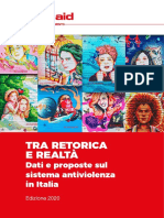 TRA RETORICA E REALTÀ Dati e Proposte Sul Sistema Antiviolenza in Italia