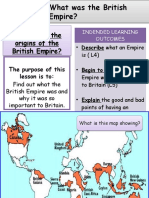 What Were The Origins of The British Empire?