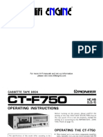 Hfe Pioneer ct-f750