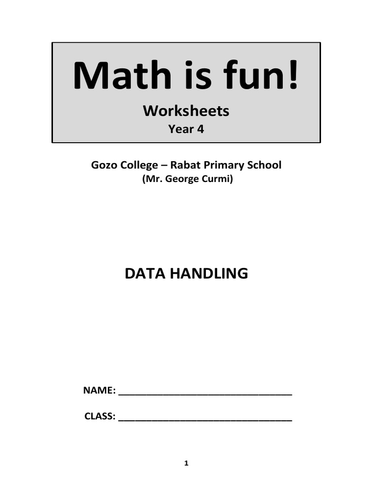 Pdf Data Handling Pdf Pizza Cakes