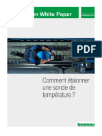 Beamex White Paper - How to Calibrate Temperature Sensors FRA