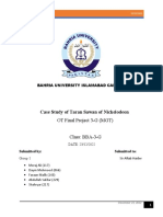 Case Study of Taran Sawan of Nickelodeon: OT Final Project 3-G (MGT) Class: BBA-3-G