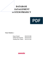 DBMS Project