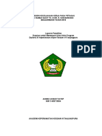 Kecelakaan Kerja Petugas Rumah Sakit