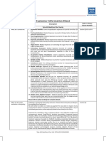 Customer Information Sheet: Title Description Refer To Policy Clause Number Product Name Tata Aig Medicare Plus Top-Up