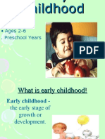 Ages 2-6 - Preschool Years