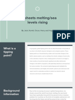 Ice Sheets Melting - Sea Levels Rising