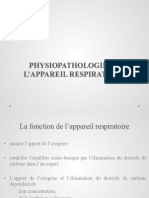 Physiopathologie de L'Appareil Respiratoire