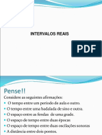 3 Slides - IntervaLos Reais