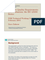 Software Quality Requirements & Evaluation - IsO 25000