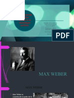 Aportaciones de Max Weber A La Sociología Jurídica