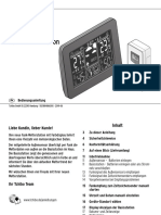 Funk-Wetterstation: Bedienungsanleitung